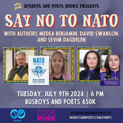 SAY NO TO NATO | A Busboys and Poets Books Presentation