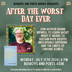 AFTER THE WORST DAY EVER | A Busboys and Poets Books Presentation
