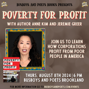 POVERTY FOR PROFIT | A Busboys and Poets Books Presentation