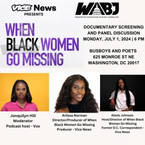 Vice News Presents: When Black Woman Go Missing hosted by WABJ