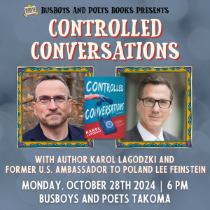 CONTROLLED CONVERSATIONS | A Busboys and Poets Books Presentation