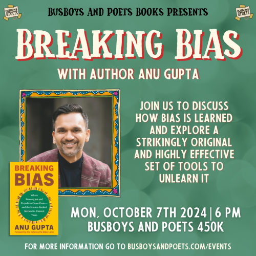 BREAKING BIAS | A Busboys and Poets Books Presentation