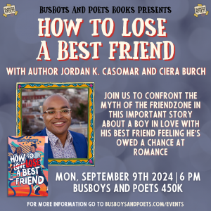 HOW TO LOSE A BEST FRIEND | A Busboys and Poets Books Presentation