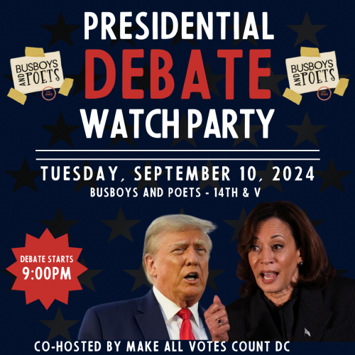 PRESIDENTIAL DEBATE WATCH PARTY