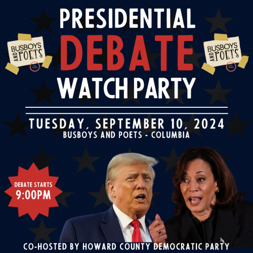 PRESIDENTIAL DEBATE WATCH PARTY