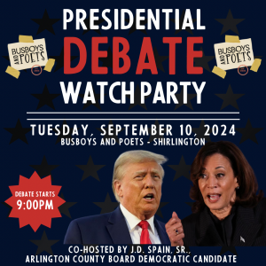 PRESIDENTIAL DEBATE WATCH PARTY