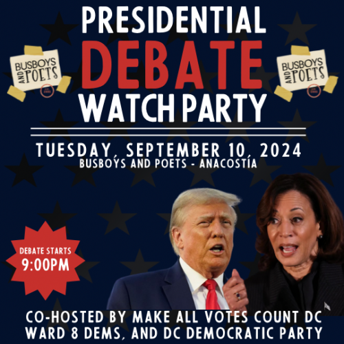 PRESIDENTIAL DEBATE WATCH PARTY