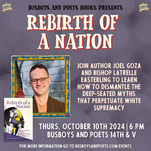 REBIRTH OF A NATION | A Busboys and Poets Books Presentation