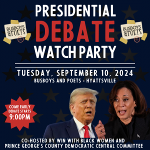 PRESIDENTIAL DEBATE WATCH PARTY