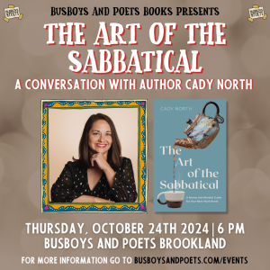 THE ART OF THE SABBATICAL | A Busboys and Poets Books Presentation