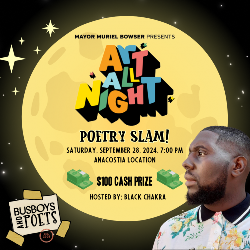 4th Saturday Slam! | Anacostia | hosted by Black Chakra