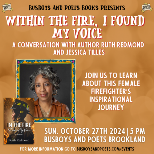 WITHIN THE FIRE, I FOUND MY VOICE | A Busboys and Poets Books Presentation