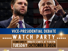 Vice President Debate Watch Party Flyer (1)