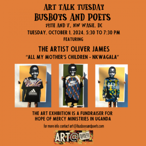 Art Talk Tuesday with Oliver James