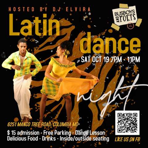 Busboys and Poets meets Latin: Salsa