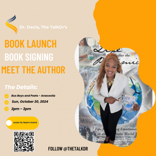 Dr. Dacia P. Hastings Proctor Thetalkdr Book Launch Event