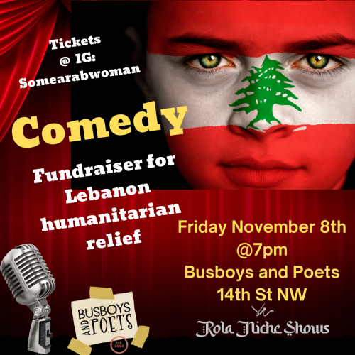 LAUGH & HEAL: Comedy for Lebanon Presented By Rola Z