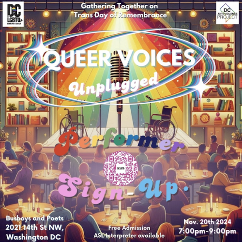 Queer Voices: Unplugged