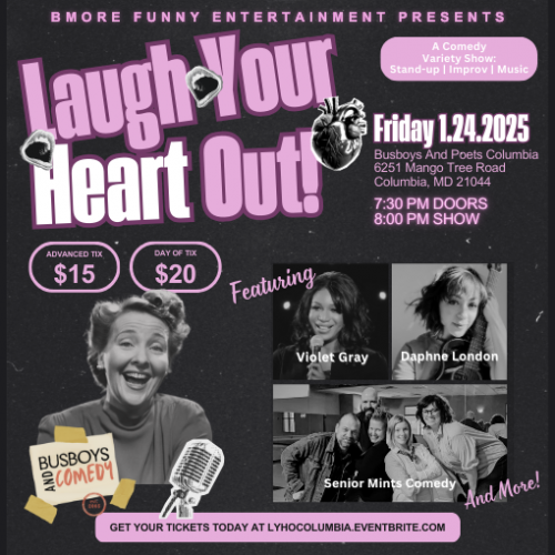 StandUp Comedy Presents ​Laugh Your Heart Out!