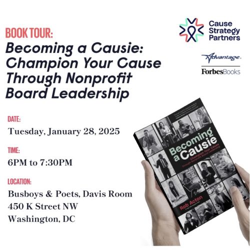 Becoming a Causie DC Book Launch