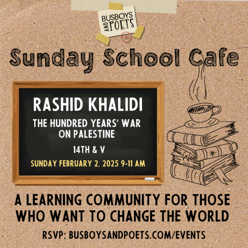 The Busboys and Poets Sunday School Cafe