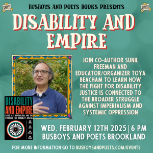 DISABILITY AND EMPIRE | A Busboys and Poets Books Presentation