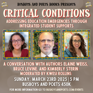 CRITICAL CONDITIONS | A Busboys and Poets Books Presentation