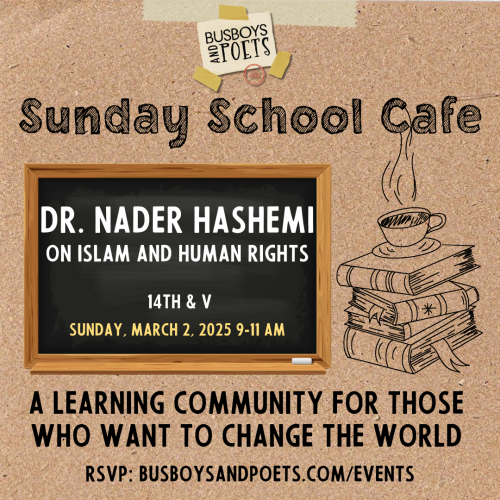 The Busboys and Poets Sunday School Cafe