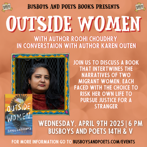 OUTSIDE WOMEN | A Busboys and Poets Books Presentation