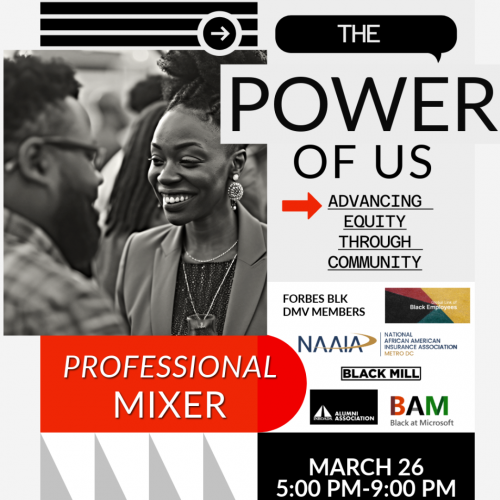 The Power of Us-Advancing Equity Through Community: A Networking Mixer