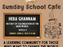 April 6 Sunday School Cafe