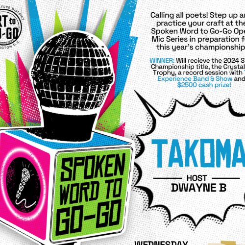 Spoken Word to Go-Go Open Mic #3