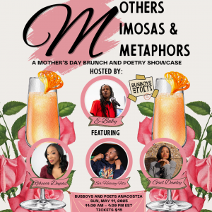 "Mothers, Mimosas & Metaphors": A Mothers Day Brunch hosted by E-Baby