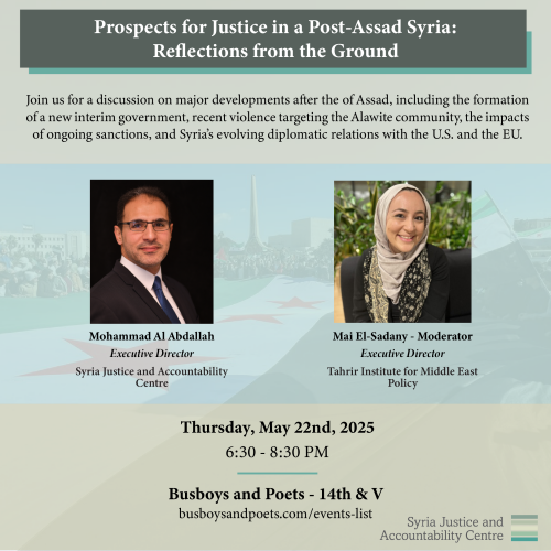 The Prospects for Justice in Post-Assad Syria