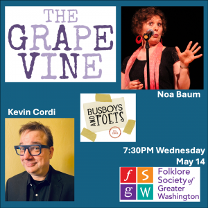 Grapevine Storytelling with Kevin Cordi and Liza Newell