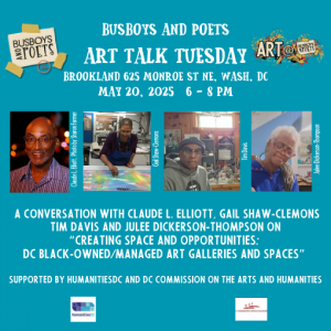 Art Talk Tuesdays | Creating Space and Opportunities: DC Black-Owned / Managed Art Galleries and Spaces