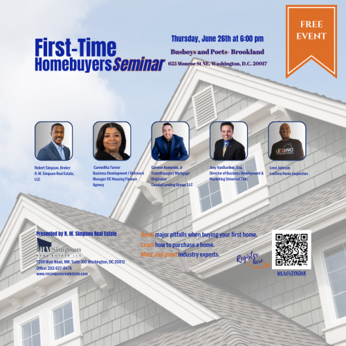First Time Homebuyers Seminar