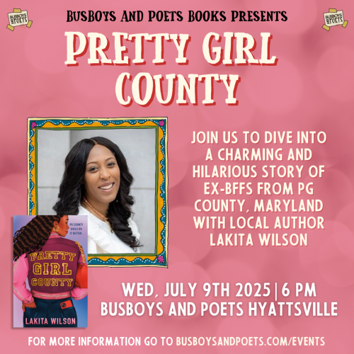 PRETTY GIRL COUNTY | A Busboys and Poets Books Presentation
