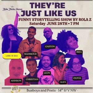 Stories That Lift: An Evening of Laughter, Tears, and Inspiration - Presented By Rola Z