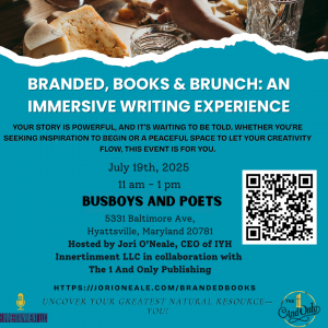 BRANDED, BOOKS & BRUNCH: AN ELEVATED WRITING EXPERIENCE