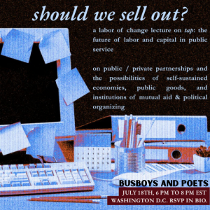 "Should We Sell Out" - Lecture & Discussion