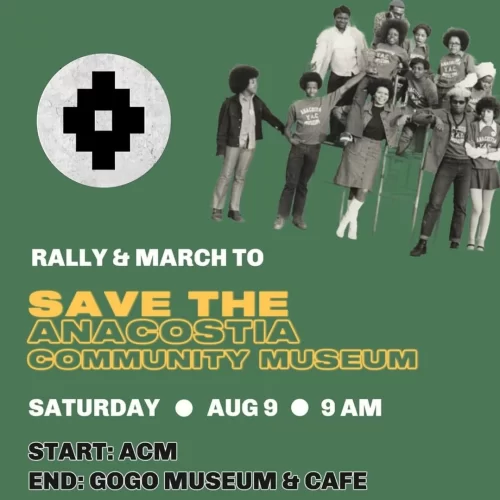 Rally & March to Save the Anacostia Community Museum