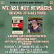 WE ARE NOT NUMBERS | A Busboys and Poets Books Presentation
