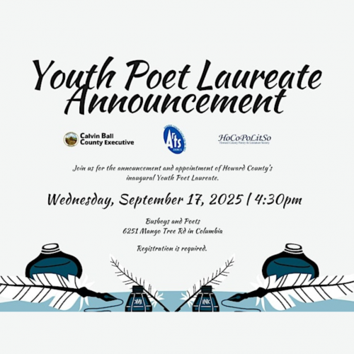 Howard County Youth Poet Laureate Celebration