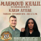 Mahmoud Khalil in Conversation with Karen Attiah