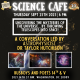 Science Cafe:  Uncovering the Mysteries of the Universe... by throwing telescopes into space!