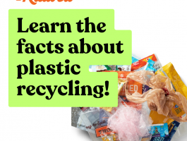 Learn the facts about plastic recycling square