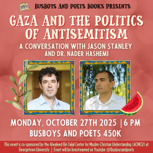 Gaza and the Politics of Antisemitism | A Busboys and Poets Books Presentation