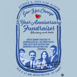 Gen Z for Change : 5 Year Anniversary Fundraising Event