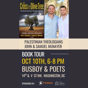 Book Launch for The Cross and The Olive Tree